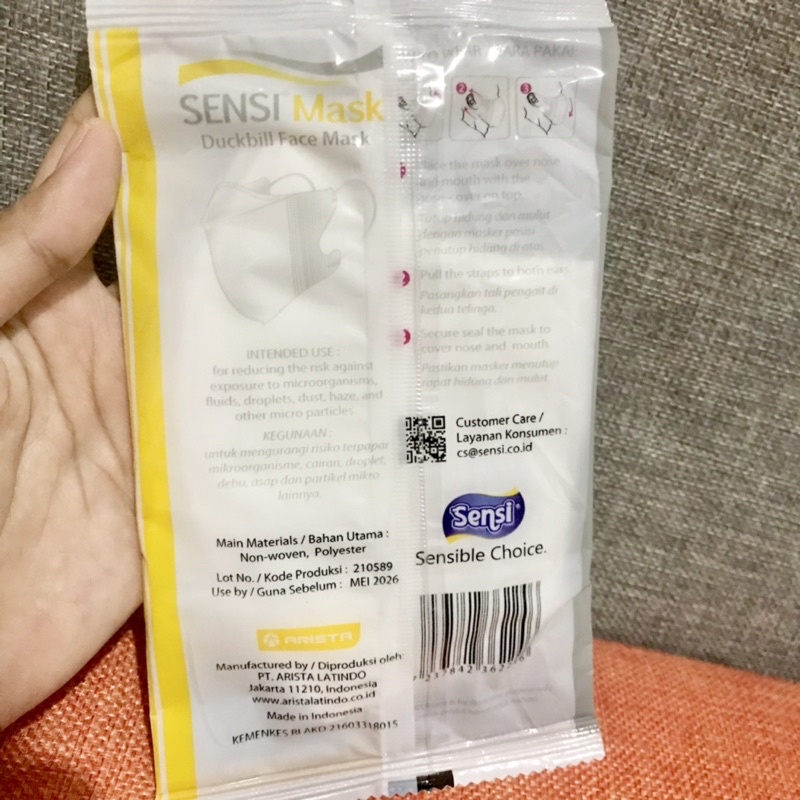 6 PCS MASKER SENSI DUCKBILL 3 PLY | SENSI MASK DUCKBILL FACE MASK | RUMIFY