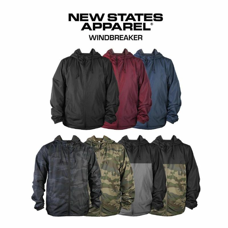 Windbreaker - New States Apparel