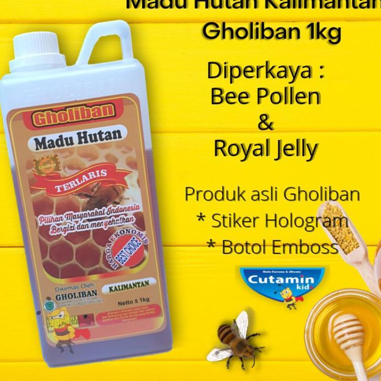 

Ready StockBCN MADU HUTAN KALIMANTAN GHOLIBAN 1kg ASLI ( BOTOL EMBOSS ) ♀♀ (Promo)