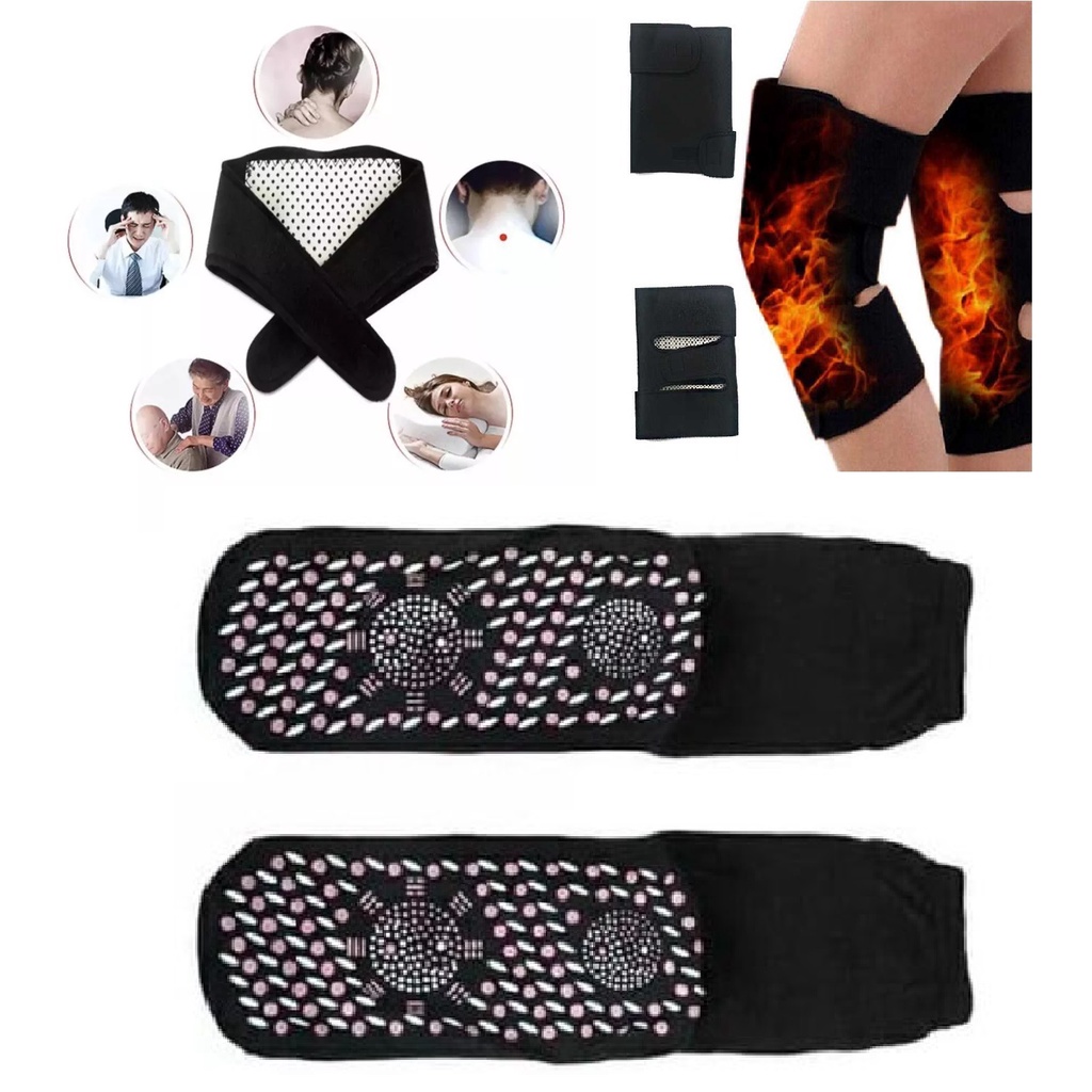 SABUK Terapi Leher LUTUT KAOS KAKI Magnetic Therapy Massager alat terapI KESEHATAN