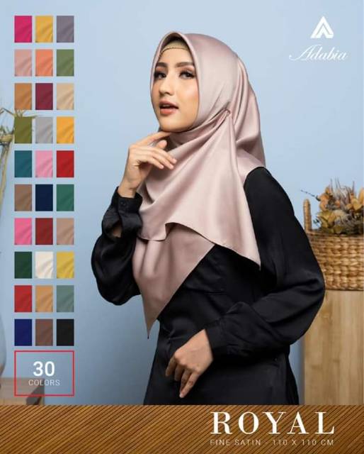 Promo Segi empat Royal by adabia mufler