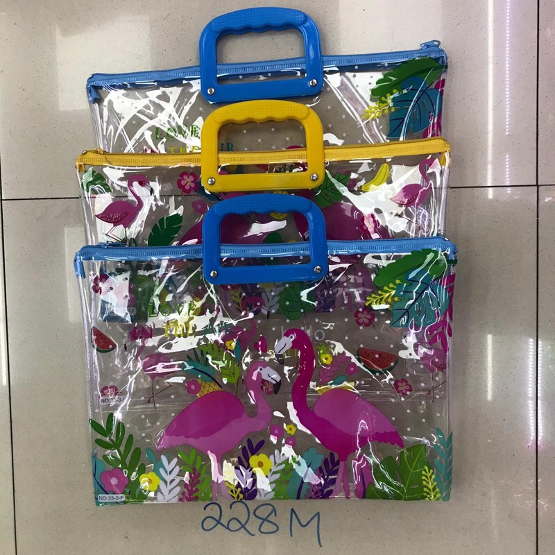 

1pcs Tas Resleting ukuran folio (tebal)