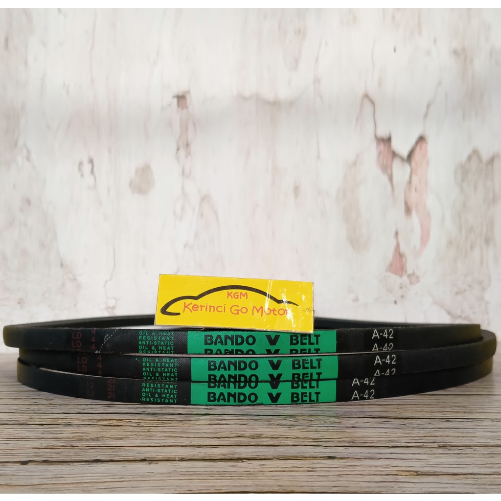 BANDO VAN BELT A-42 V BELT TALI KIPAS A42 FAN BELT VANBELT POLOS A-42