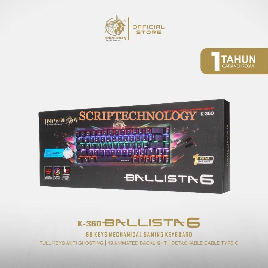 Keyboard GamingSC  Imperion Ballista 6 KG-360 Mechanical