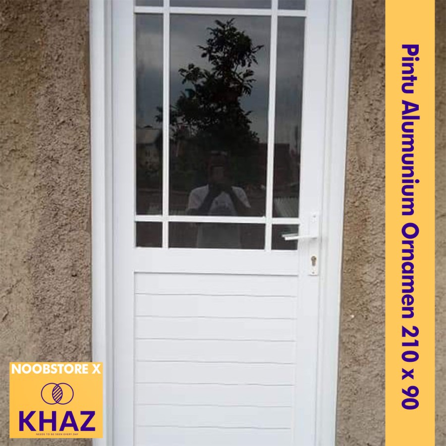 Pintu Alumunium / Pintu Sliding Alumunium /Pintu Kamar Alumunium / Pintu Ornamen - P03