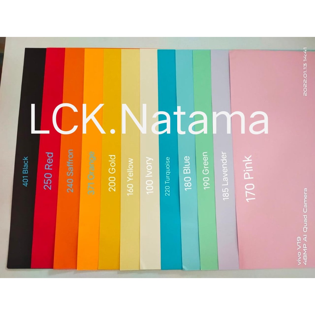 

SINAR DUNIA A4 Kertas spektra 80gsm isi 5 lembar - kertas warna 80gsm isi 5 lembar