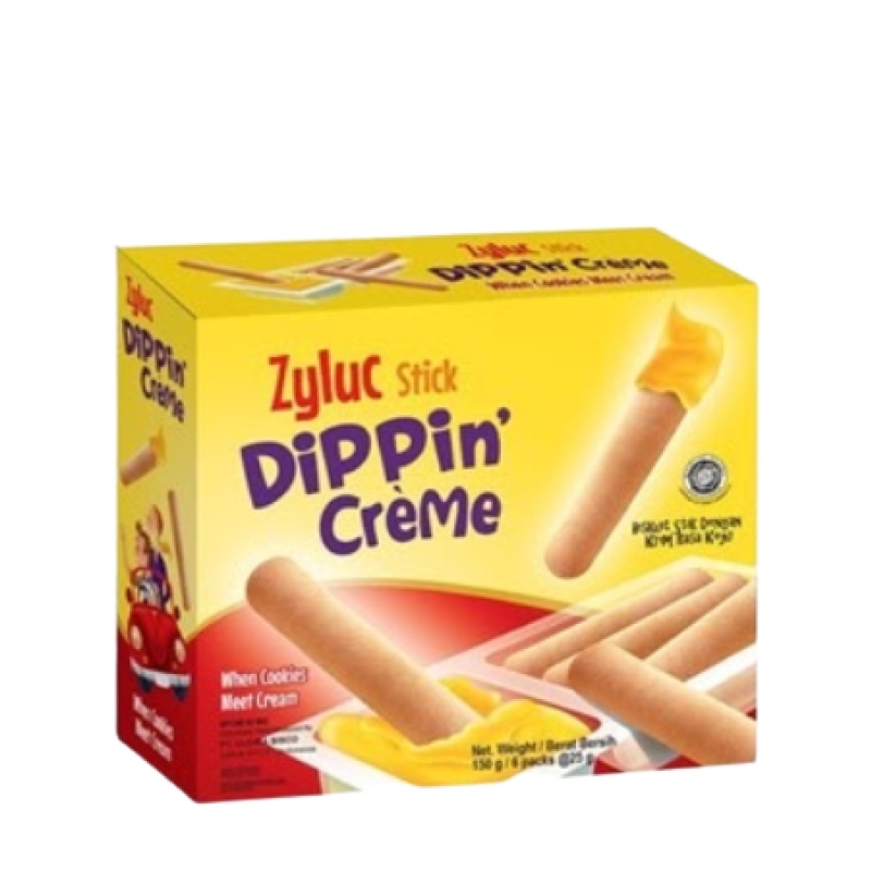 Zyluc Dippin Creme Biskuit Krim Keju 150 gr