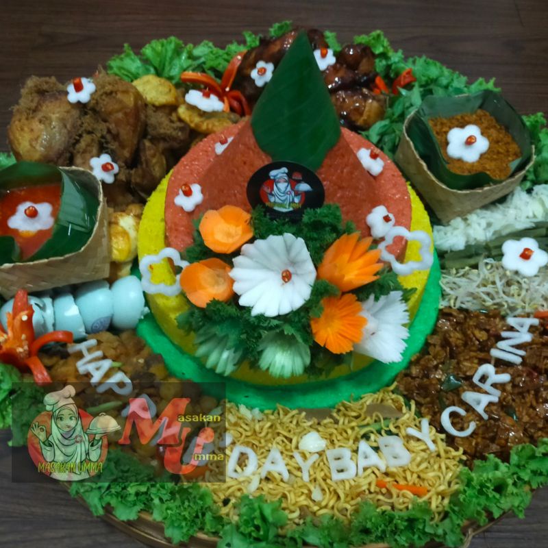 

Nasi Tumpeng 3 Warna 10 Porsi Jakarta Timur