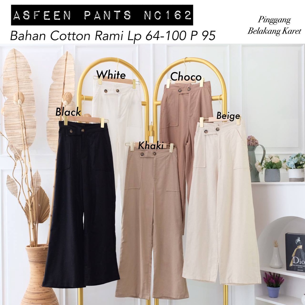 ASFEEN PANTS / CELANA KERJA / CELANA KASUAL