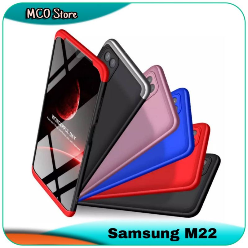 Casing Samsung Galaxy M22 M 22 Hard Case Armor Slim Fit Smooth
