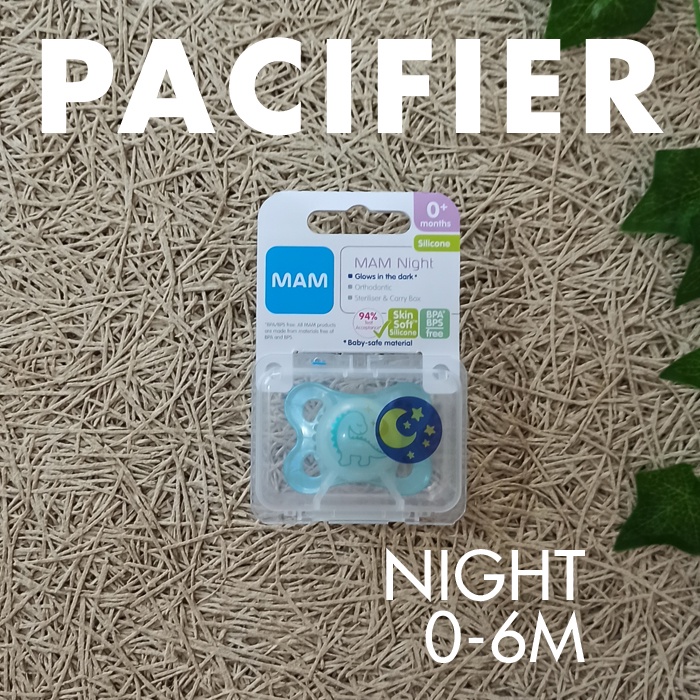 MAM Orthodontic Pacifier Original | Night | Air  Baby Soother Empeng Bayi MAM