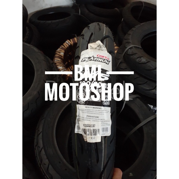 Ban Motor Corsa M5 Tubeless 100/90-12 Free Pentil Soft Compound Ban Luar Matic Tubeless Ring 12 Ban Corsa Ban Depan Scoopy