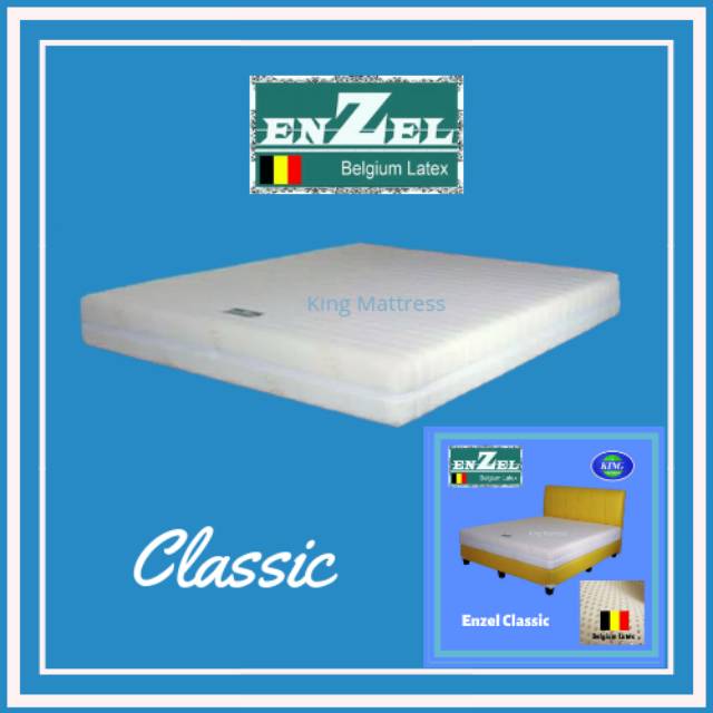 Kasur Latex Belgia Enzel Classic 160x200x20 & 180x200x20 cm