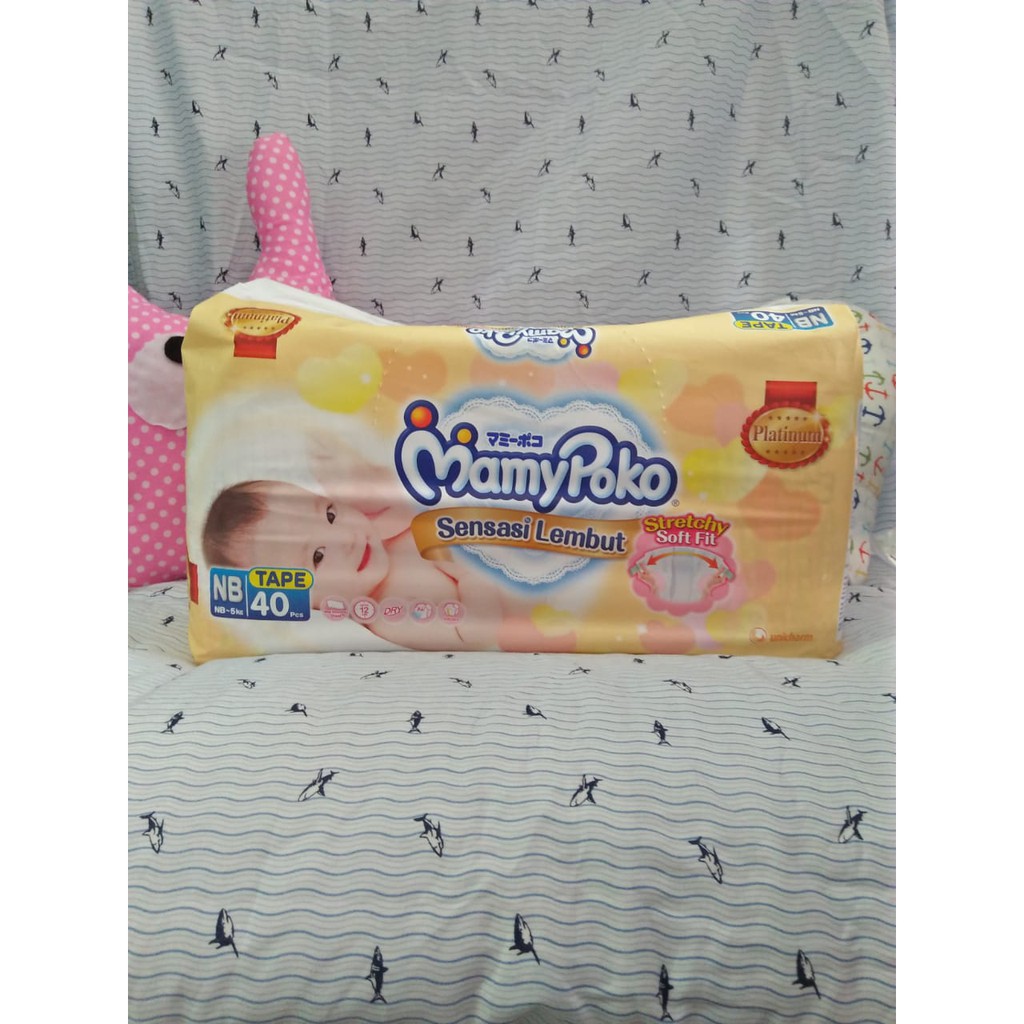 mamy poko sensasi Lembut Tape NB40 Perekat - HTA SUSU PAMPERS DIAPERS ANAK TERMURAAH