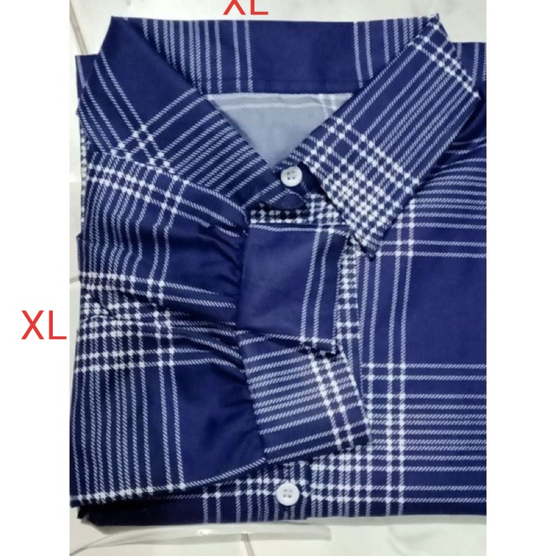 MF KEMEJA KOTAK GUILEN XL/XXL Baju Pakaian Atasan Wanita Perempuan Cewek Dewasa Remaja Abg terbaru 2022 kekinian-4