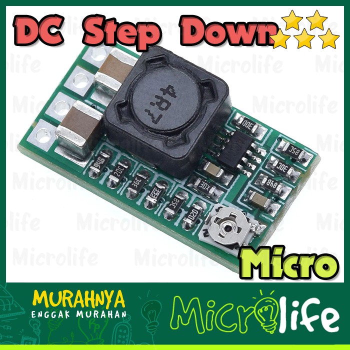 Micro DC Step Down 4v-24v to 5v 3A Buck Super Mini