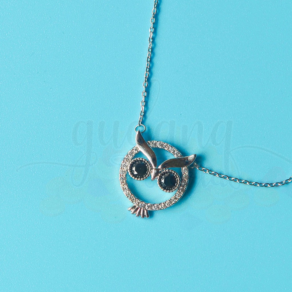 Kalung Cute Little Owl Burung Hantu Premium GH 204150