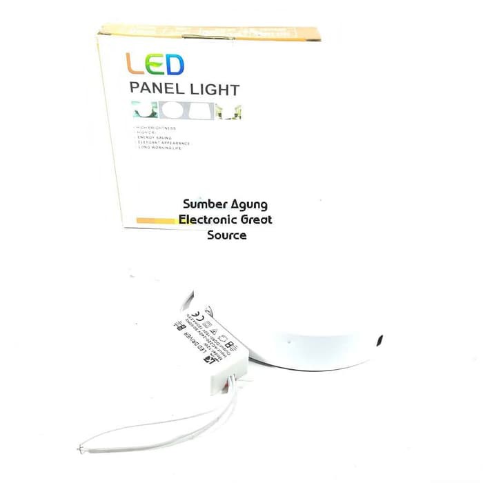 Panel LED 12W Bulat OB KENTLITE Downlight Timbul Lampu Kuning Warm Whi