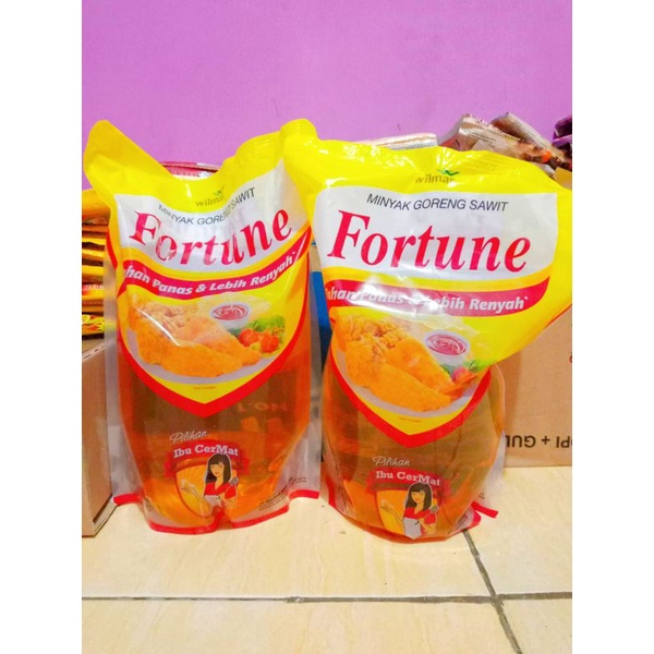 

Minyak goreng fortune 2liter