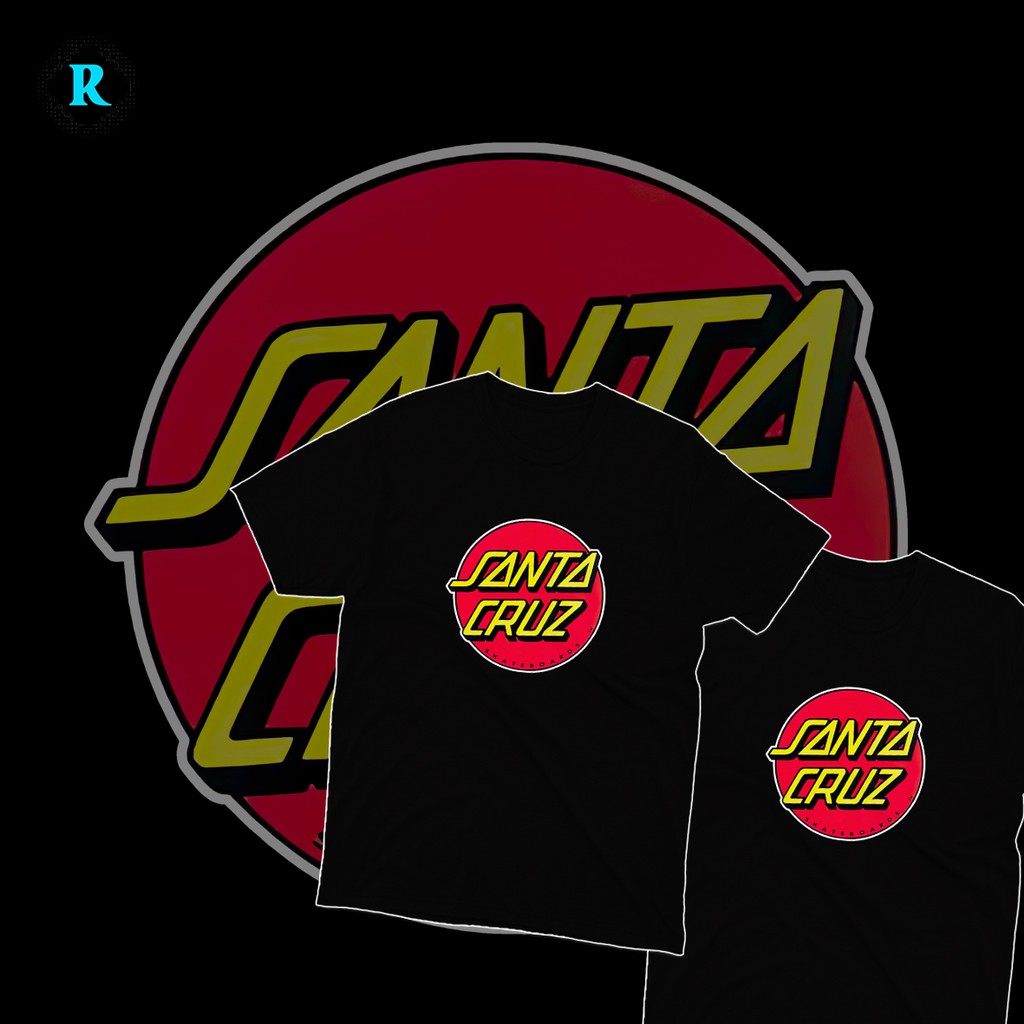 Kaos SANTA CRUZ 002 lTshirt custom lKornit beeze series lDTGlDTF