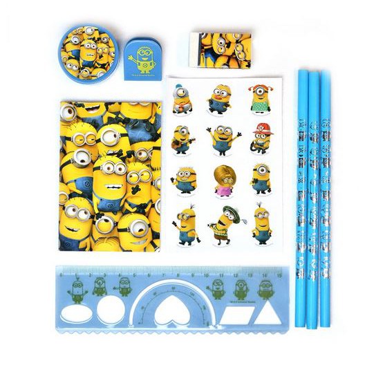 

MINION Paket Alat Tulis Anak Original Stationery Set