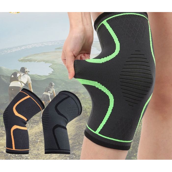 [BISA COD] Knee Support Brace Nylon Deker Lutut Knee Pad Pelindung Lutut Compression Pad Elastis