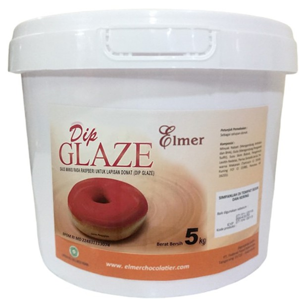 Elmer Dip Glaze Rasberry 5kg