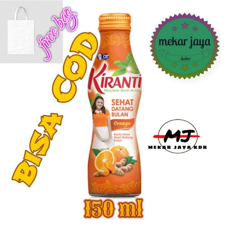 

Free Bag KIRANTI SEHAT DATANG BULAN ORANGE JUICE
