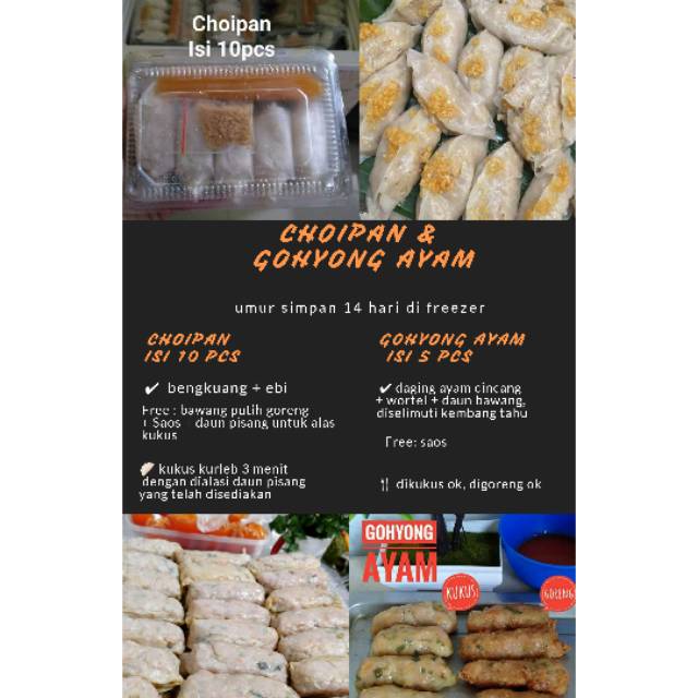 

Choipan isi 10 pcs