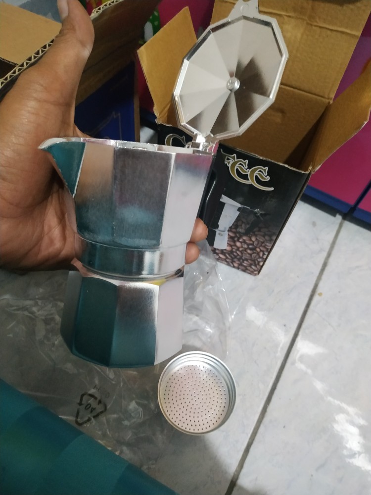 Onetwocups Espresso Coffee Maker Moka Pot Teko Filter - Jf112