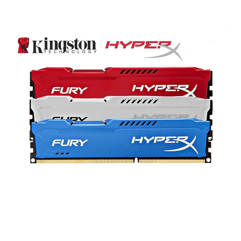 RAM KINGSTON HYPERX FURY GAMING DDR3 RAM 8gb PC ram 4gb  LONGDIMM PC12800 1600MHz 1.5V