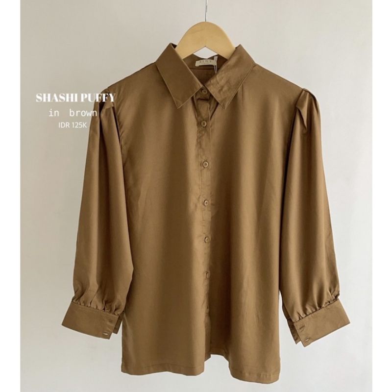 SHASHI PUFFY SHIRT/KEMEJA PUFFY