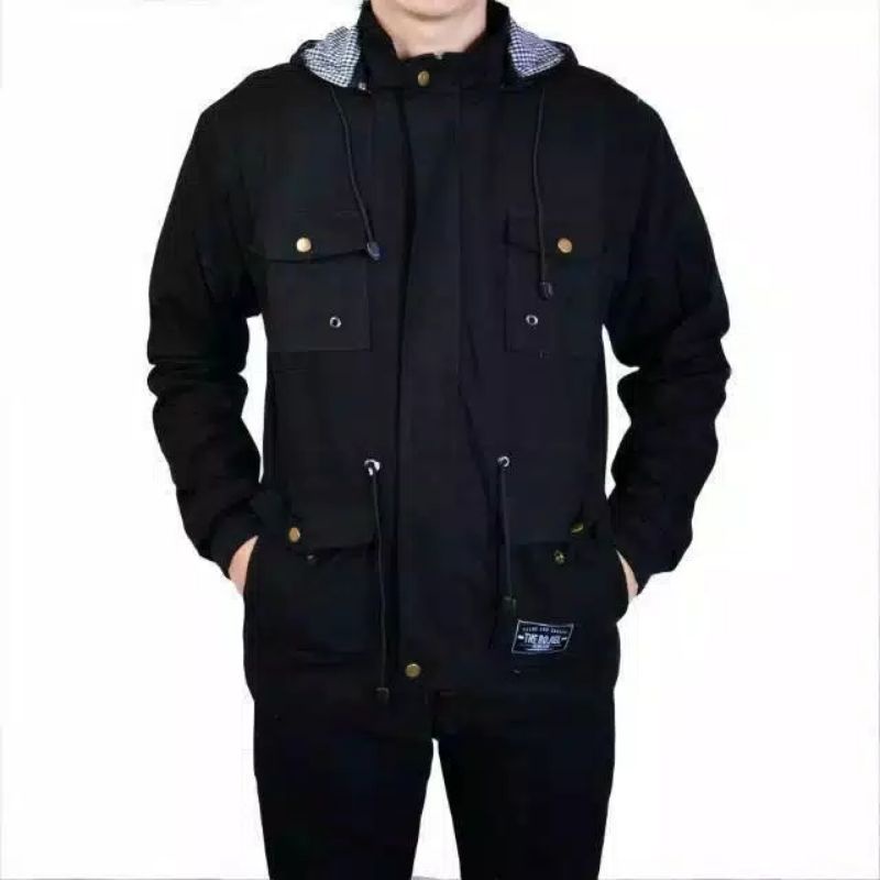 JAKET PARKA KANVAS PREMIUM