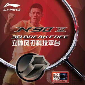 Raket Badminton Lining N90III FULL SET