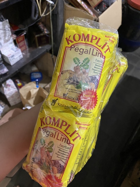 ECER JAMU KOMPLIT PEGAL LINU