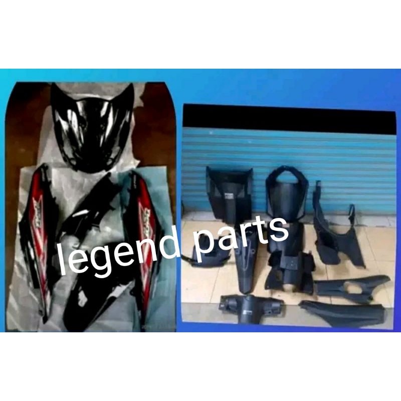 full body halus dan kasar Honda beat fi 2012-2015 hitam non original