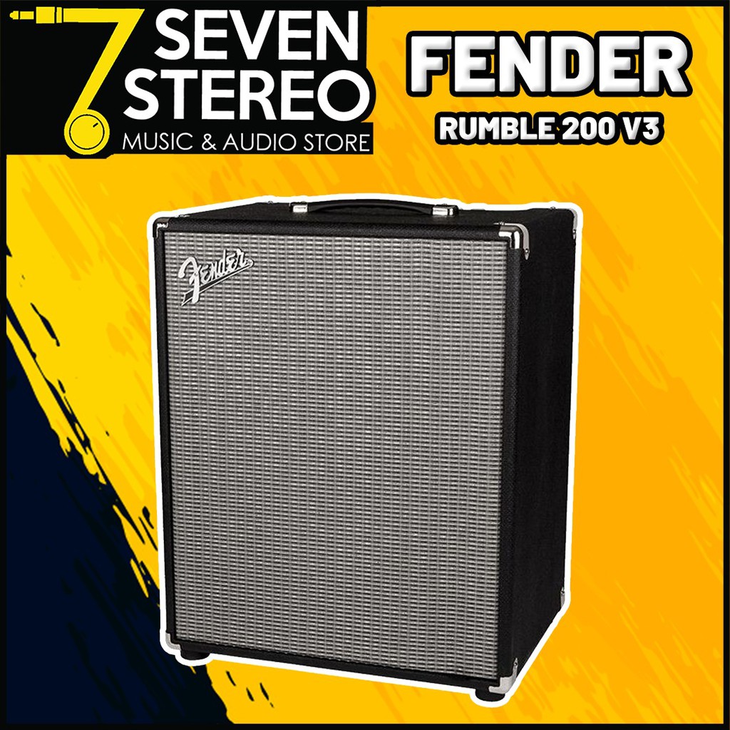 Fender Rumble 200 V3 Bass Combo Amplifier