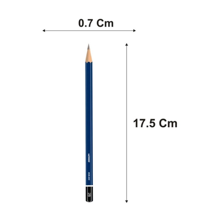 Pensil 2B Pencil Komputer 1 BOX Isi 12