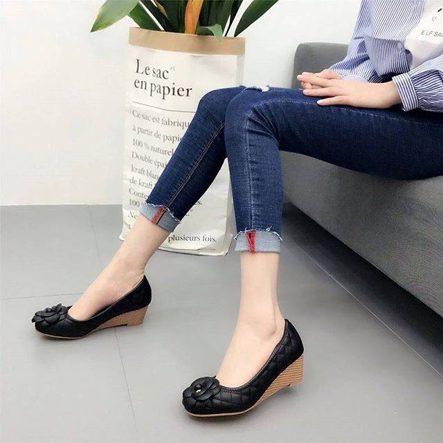 Chanel wedges shoes semipremium