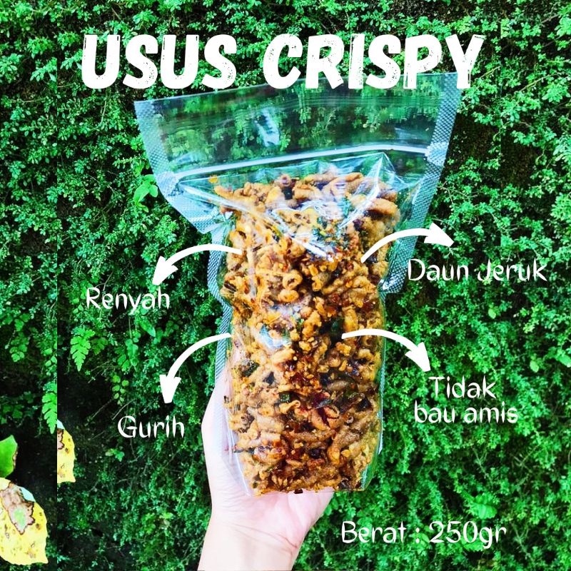 

Usus Crispy Pedas Daun Jeruk 1/4 kg