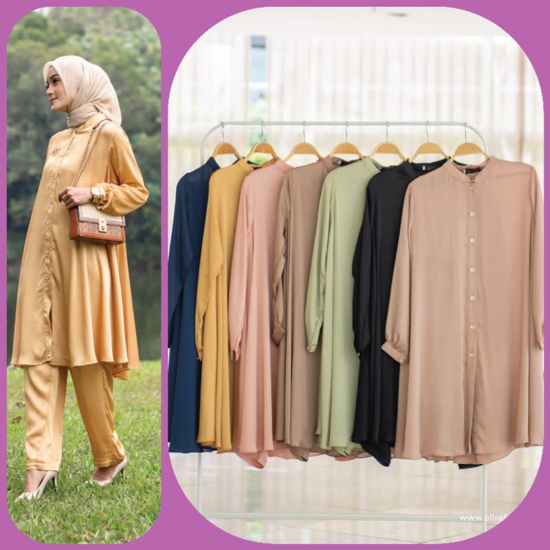 Ghania Dress / Gamis Alira Fashion Original Premium Branded