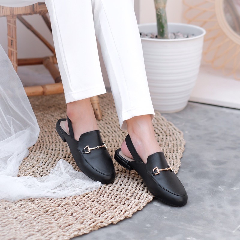 KAZUMI MULES - Sepatu wanita / Mules wanita/ Sendal wanita/ Sepatu kerja