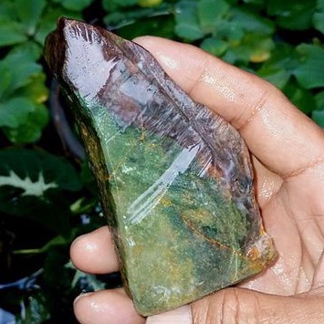 batu akik bahan pancawarna Garut(090)