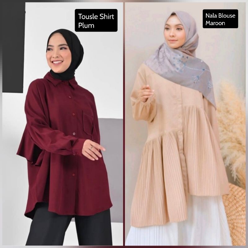 Tousle Shirt Nala Blouse by Local id Heylocal id