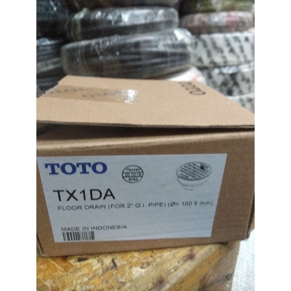 Floor drain 3 inch merk Toto
