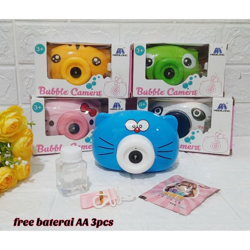 MAINAN ANAK BUBBLE CAMERA