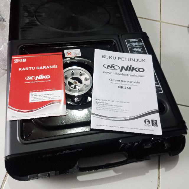 Kompor Gas Portable Niko Nk268 Multi Function Nk-268