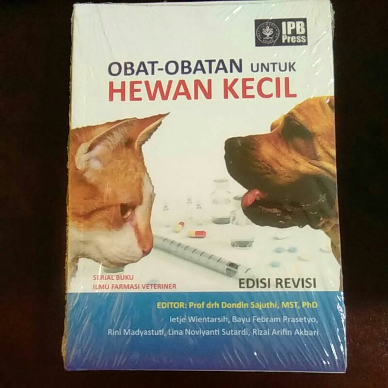 Buku obat-obatan untuk hewan kecil