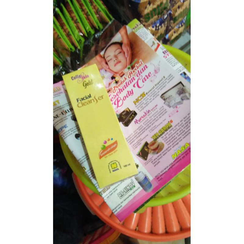 Colla skin gold facial cleanser NASA