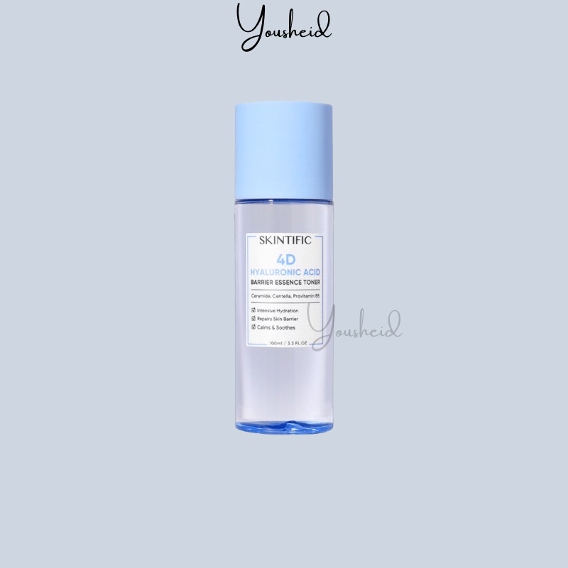 SKINTIFIC 4D Hyaluronic Acid Barrier Essence Toner BPOM